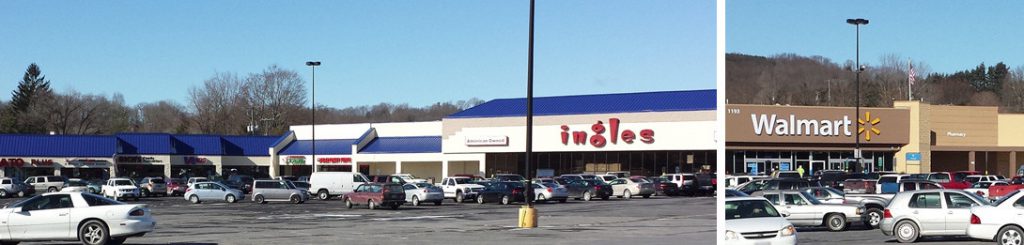 Smyth Valley shopping center.